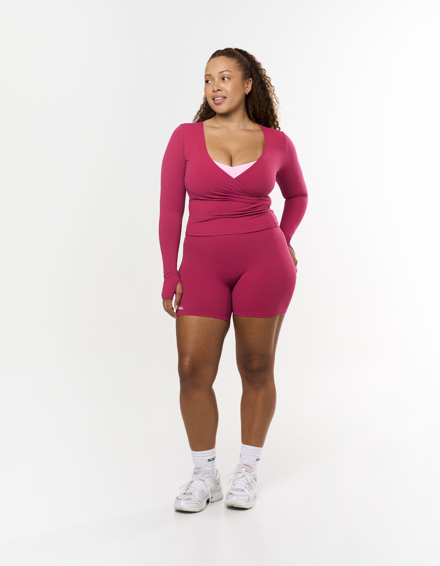 Wrap Longsleeve Airlyte - Blossom