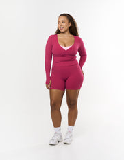 Wrap Longsleeve Airlyte - Blossom