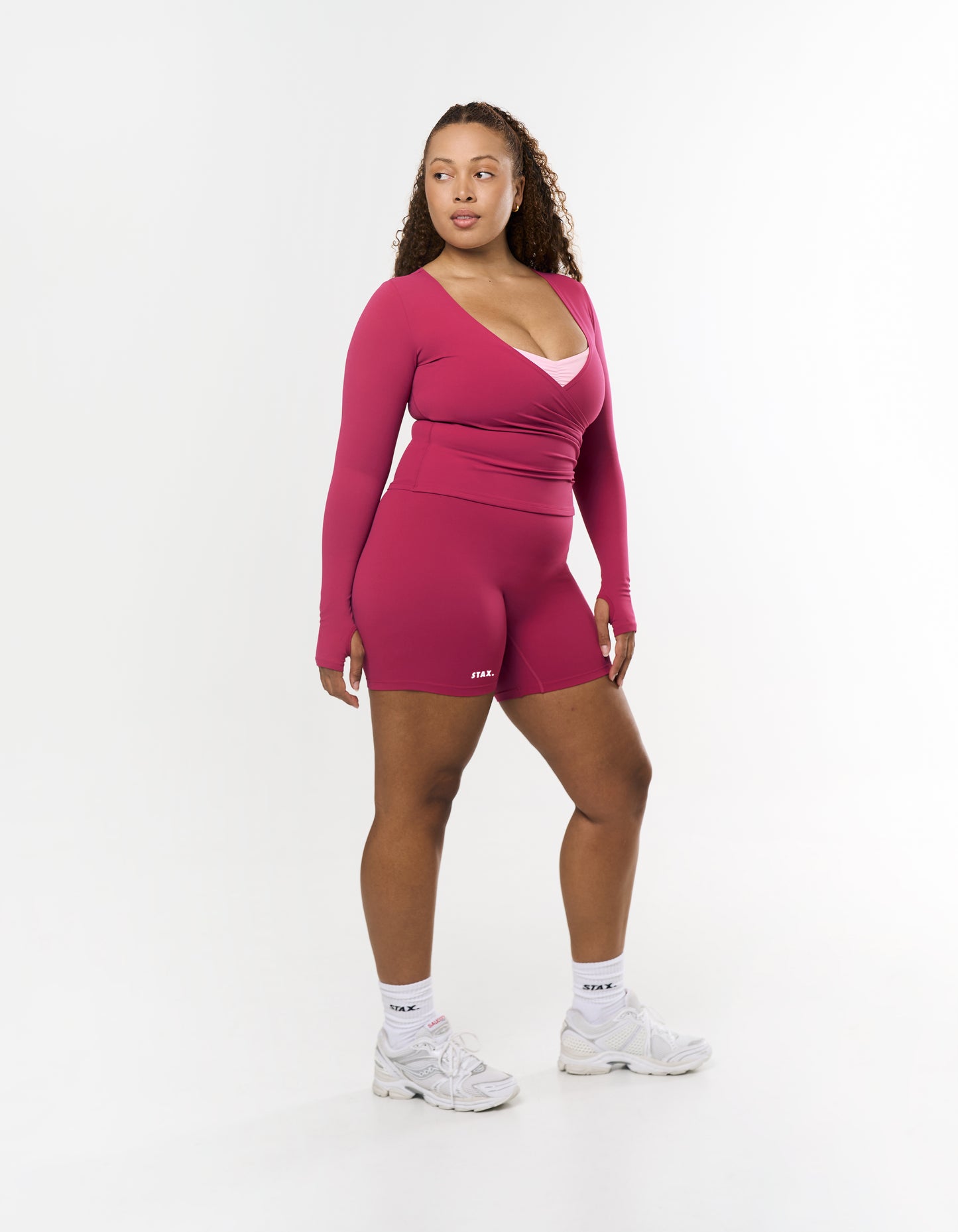 Wrap Longsleeve Airlyte - Blossom