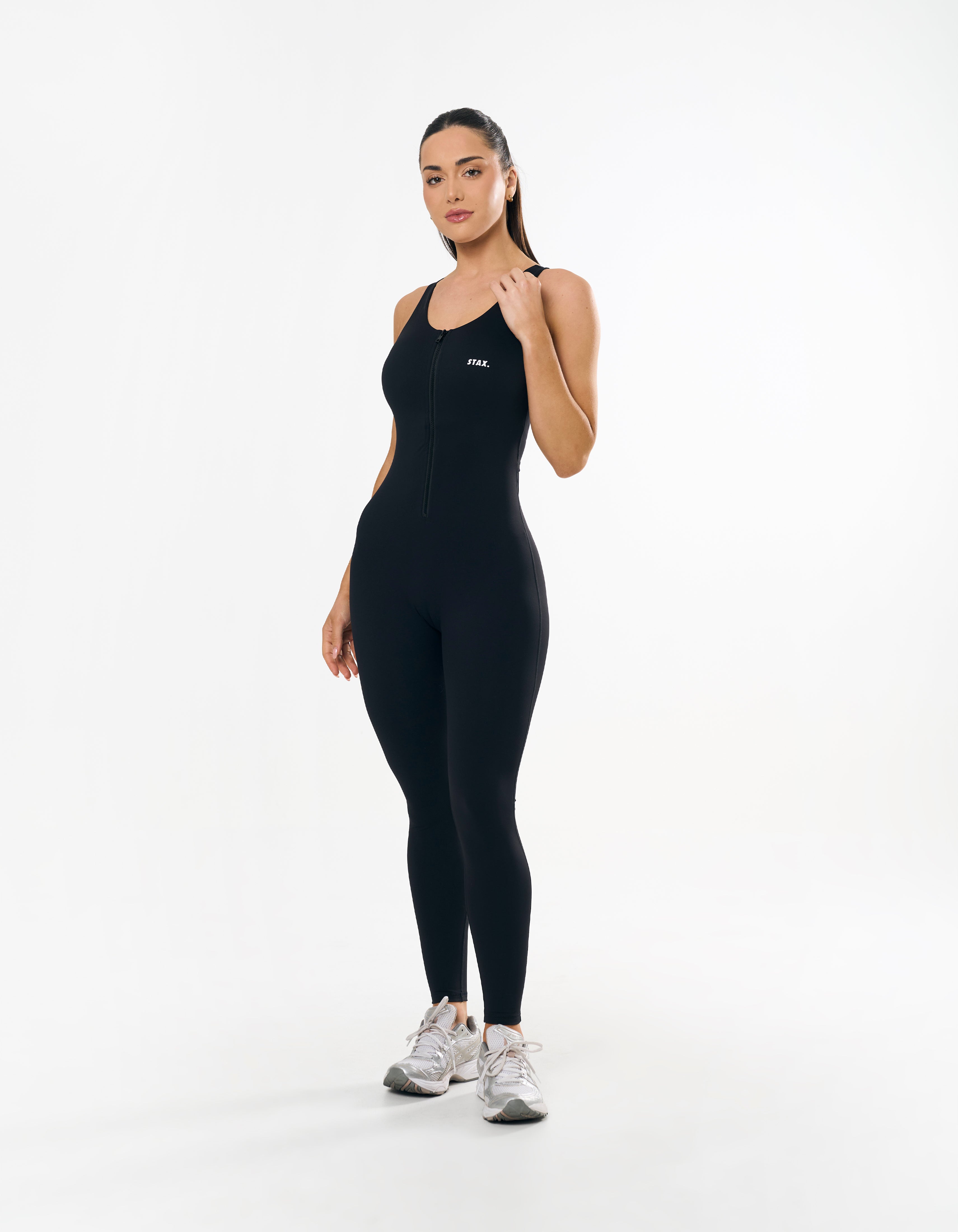 Full Length Bodysuit NANDEX Black STAX