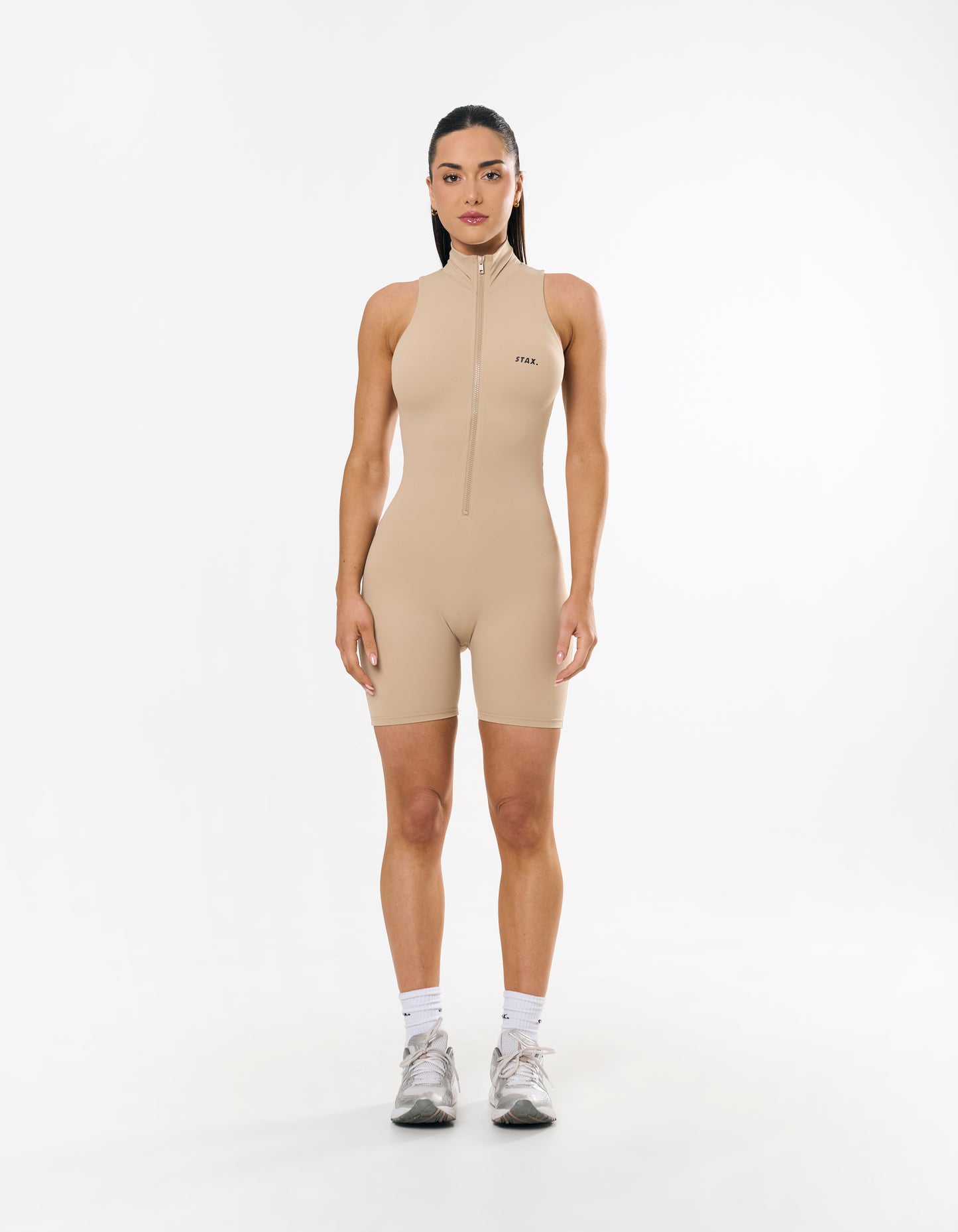 Short Leg Bodysuit NANDEX ™ - Sand - Beige