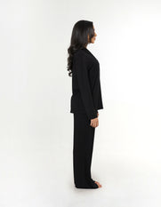 Sleep Long Sleeve Shirt - Black