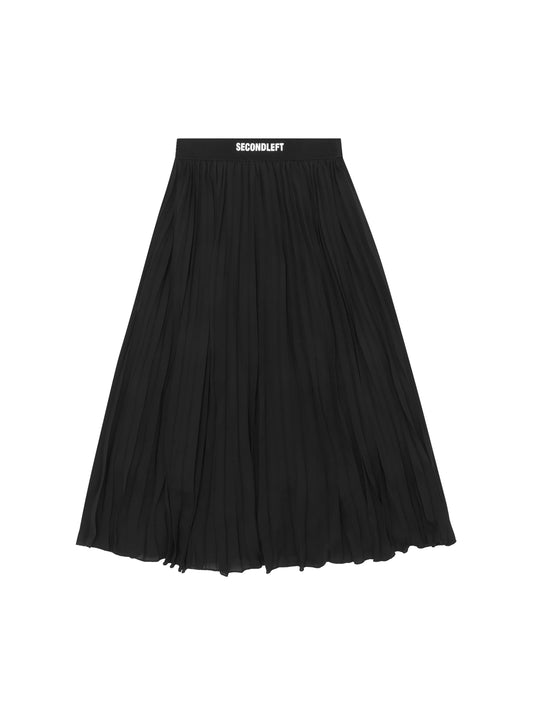 SL S1 Pleat Skirt - Black