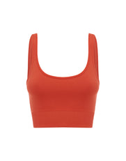 Seamless Low back Crop - Red