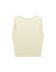 Seamless Cropped Singlet - Butter