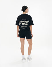 Kic I Will Tee - Black