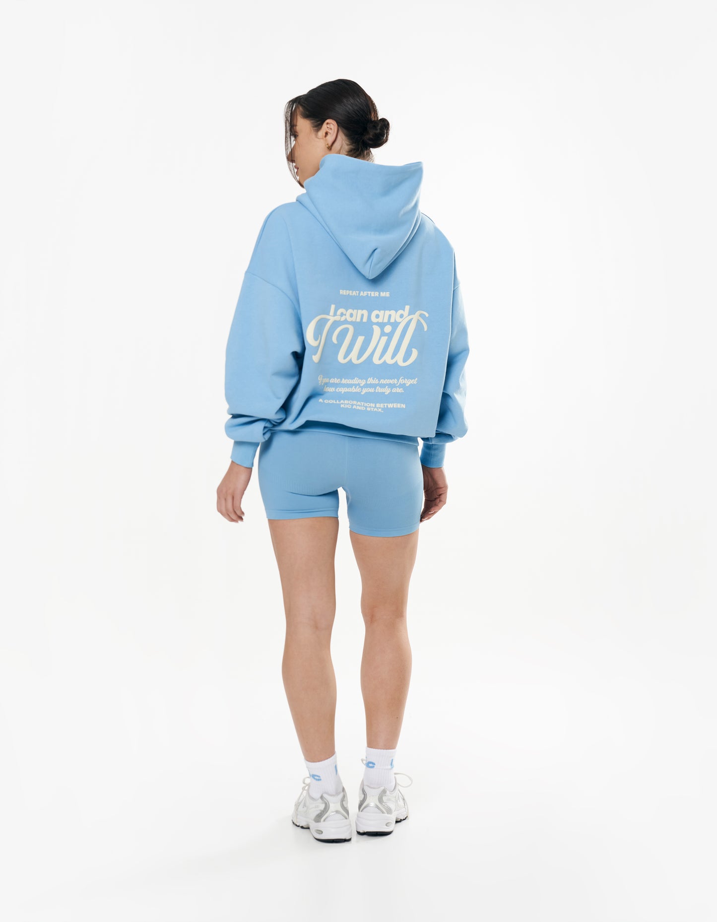 Kic I Will Hoodie - Blue