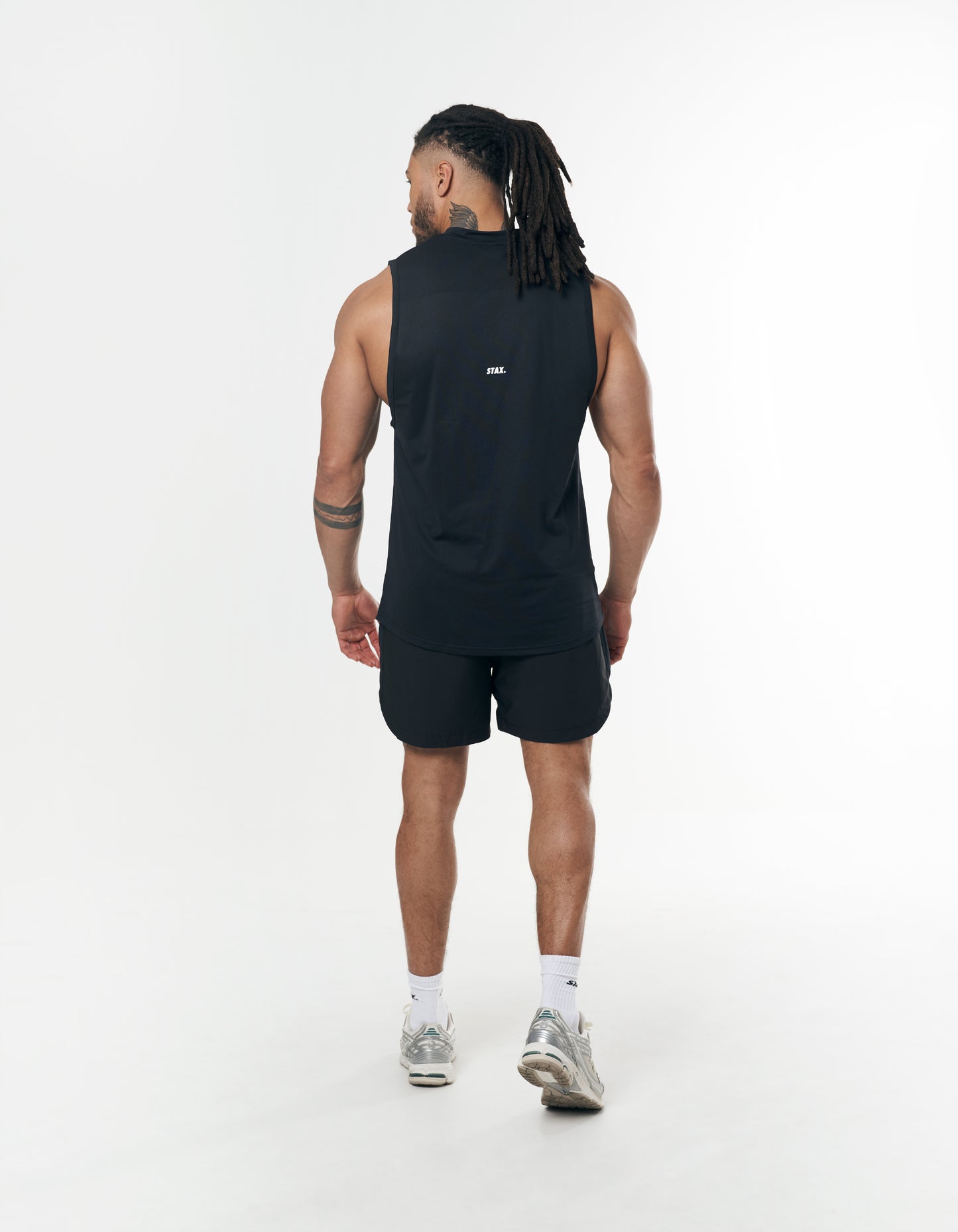 Mens Sport Muscle Tank - Black