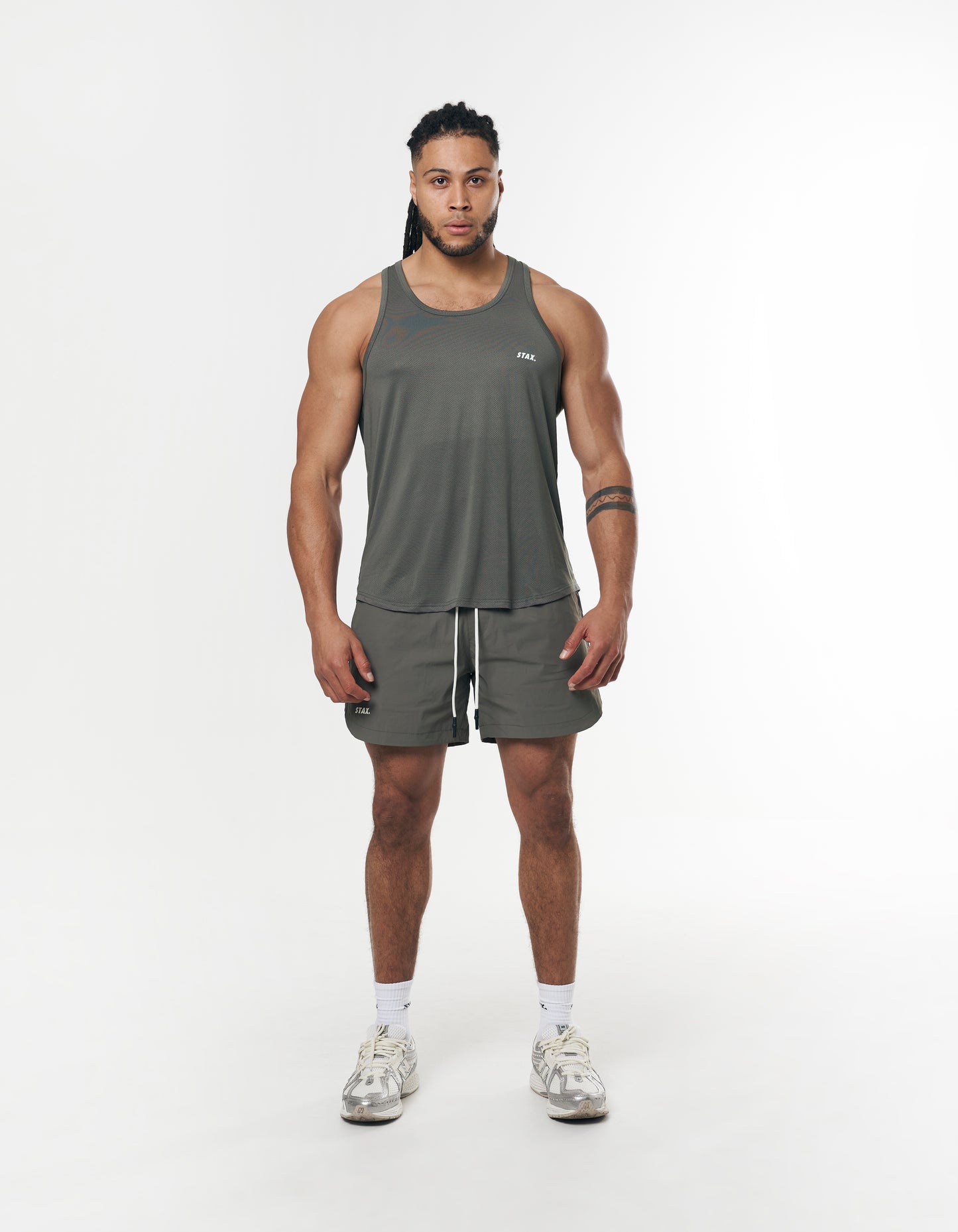 Mens Sport Singlet - Grey