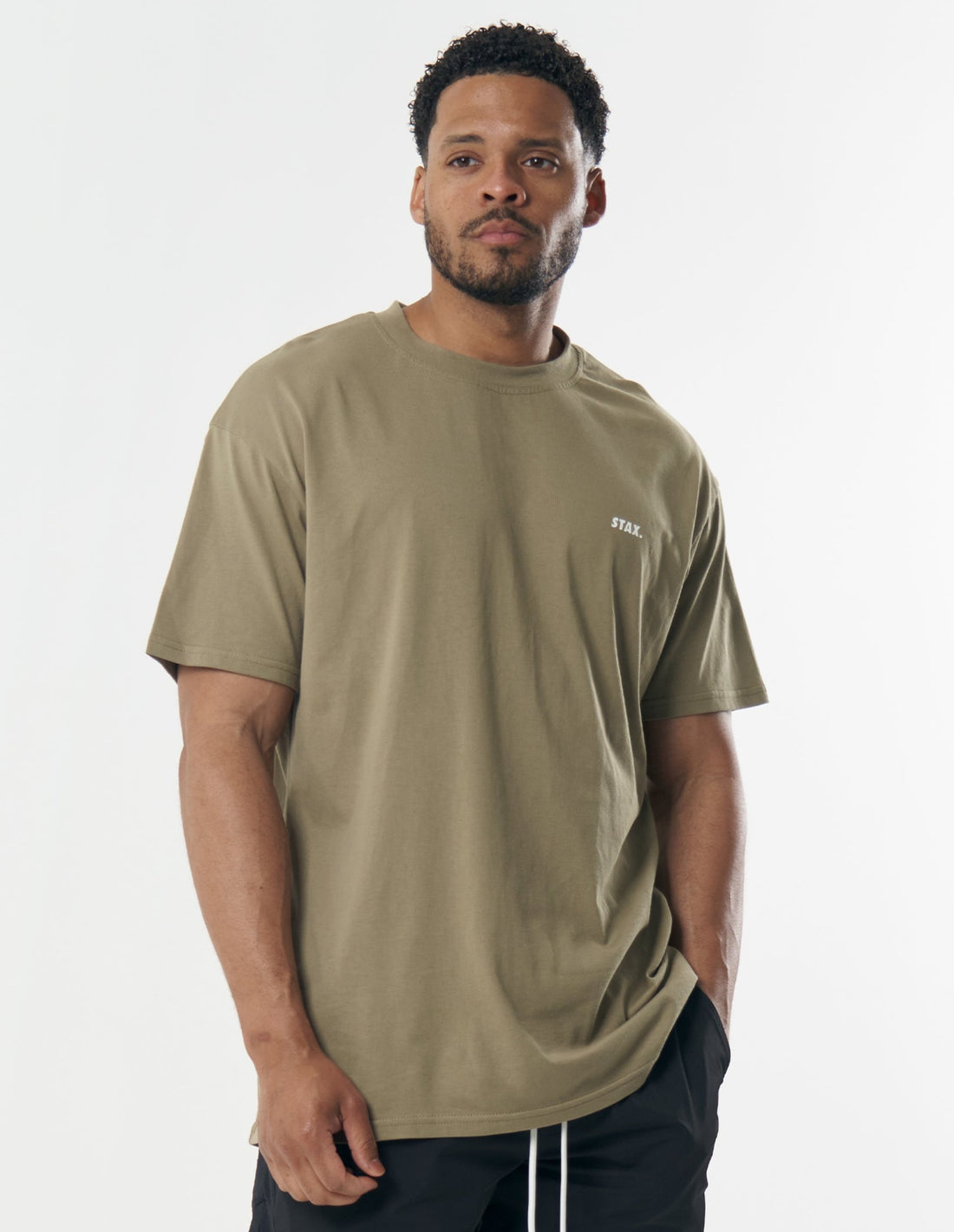 Mens Classic Tee - Khaki – STAX.