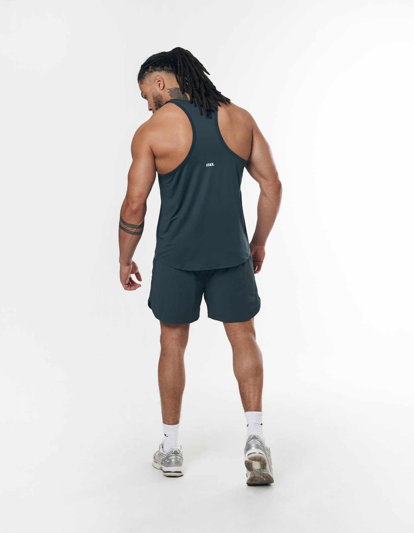 Mens Sport Singlet - Navy