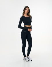 Scoop Long Sleeve NANDEX™ - Black