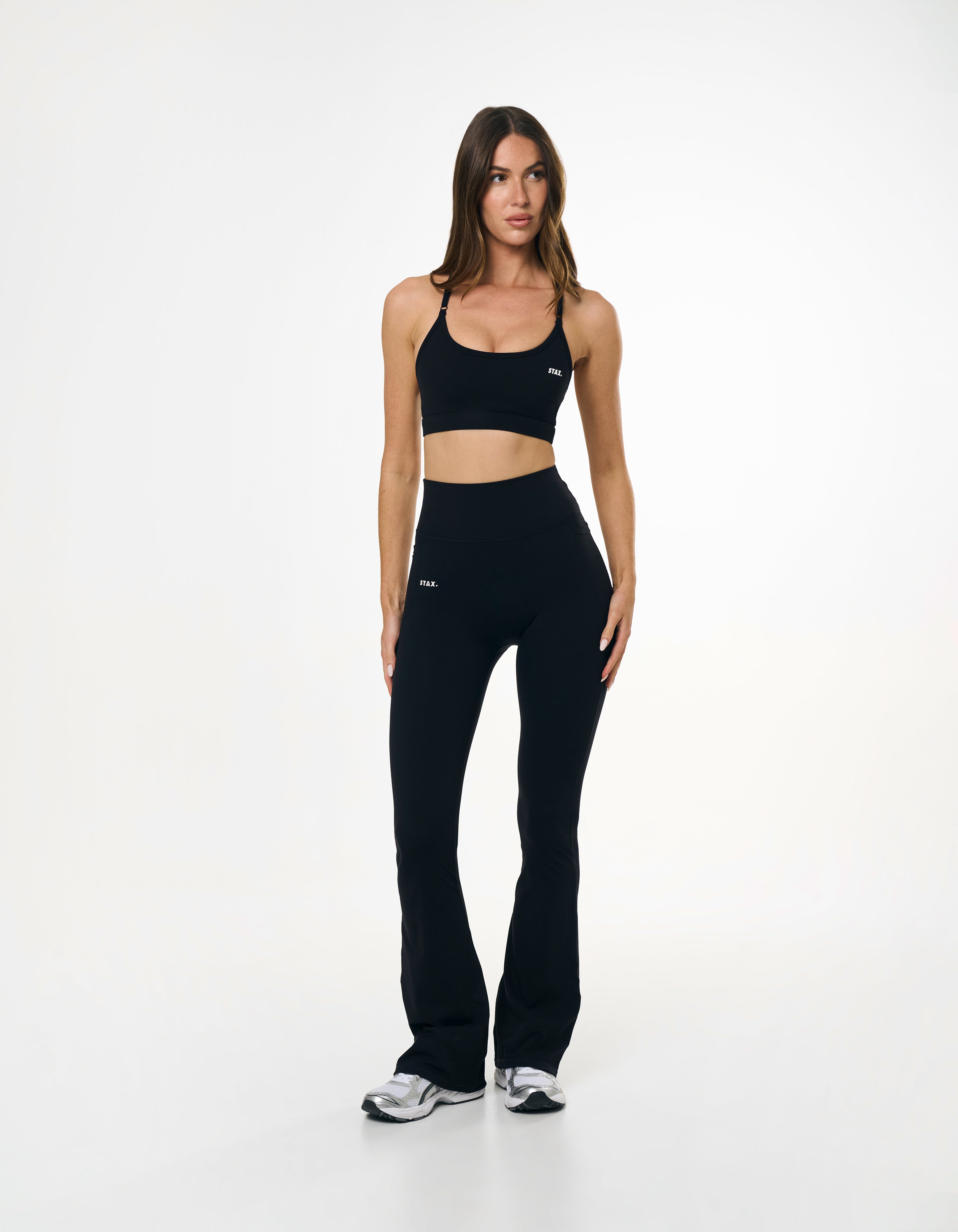 Phone Pocket Flare Tights NANDEX™ - Black