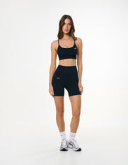 Phone Pocket Midi Bike Shorts NANDEX™ - Black