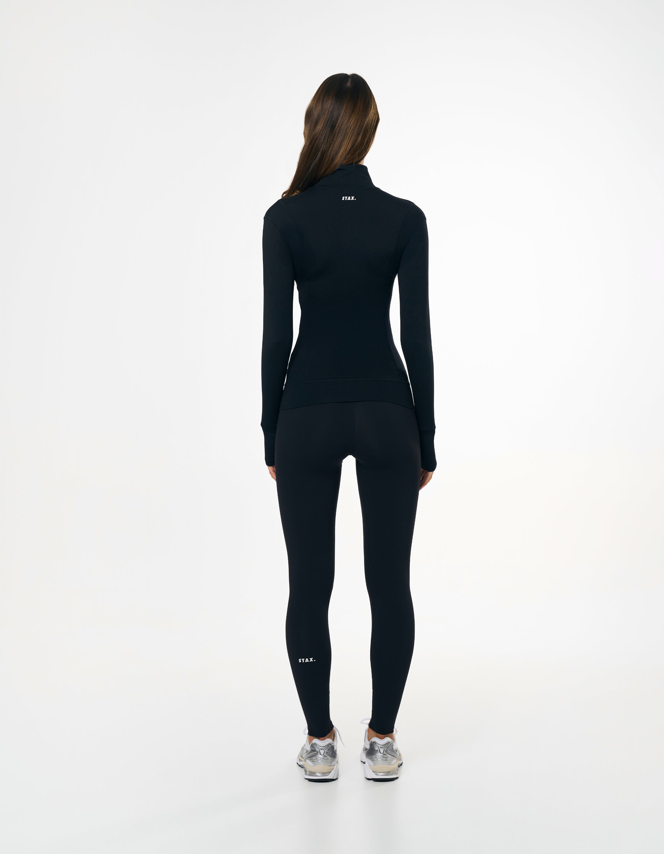 Black Zip Jacket | High-Performance NANDEX™ Fabric | STAX – STAX.