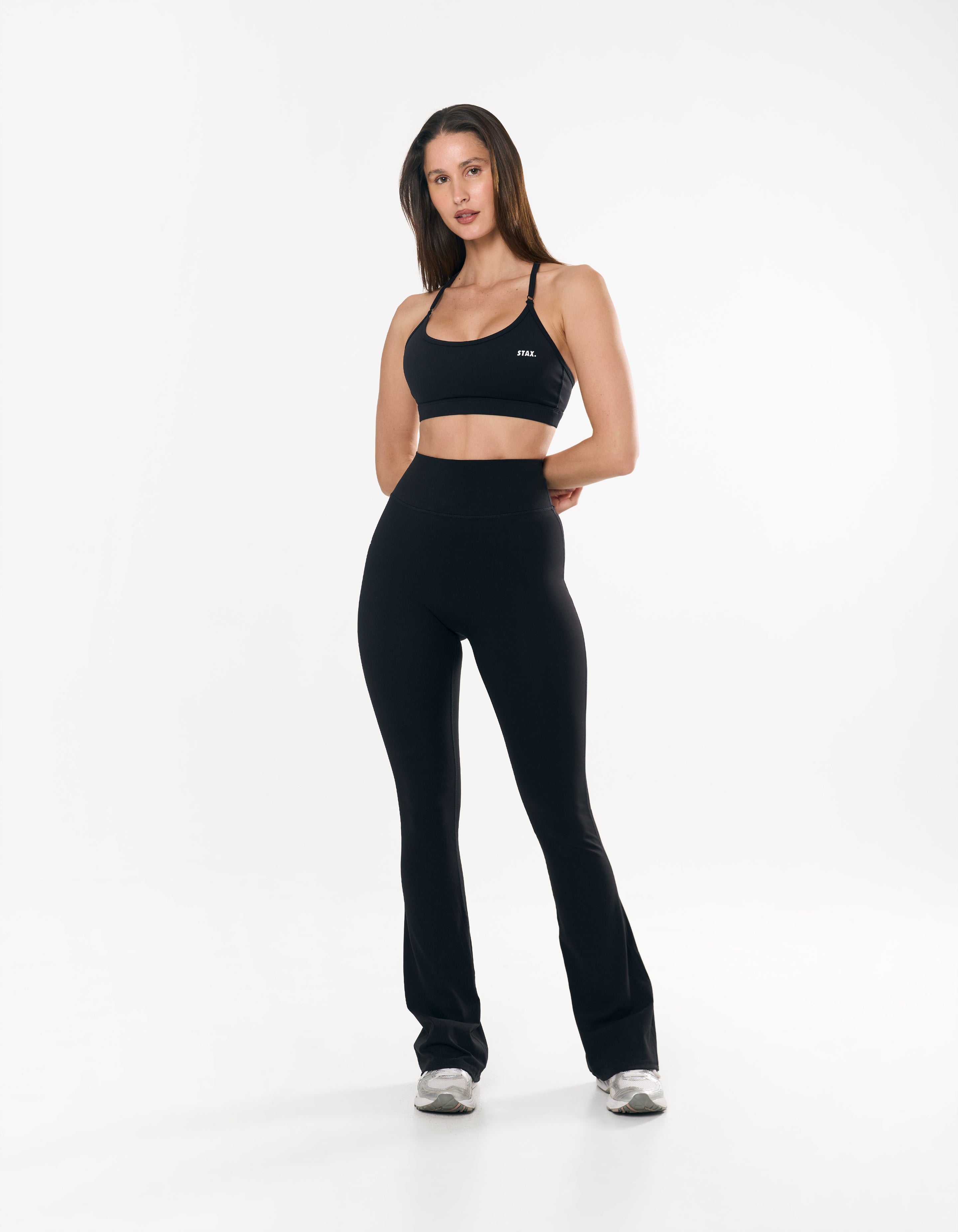 Flare Tights Extra Length NANDEX™ - Black