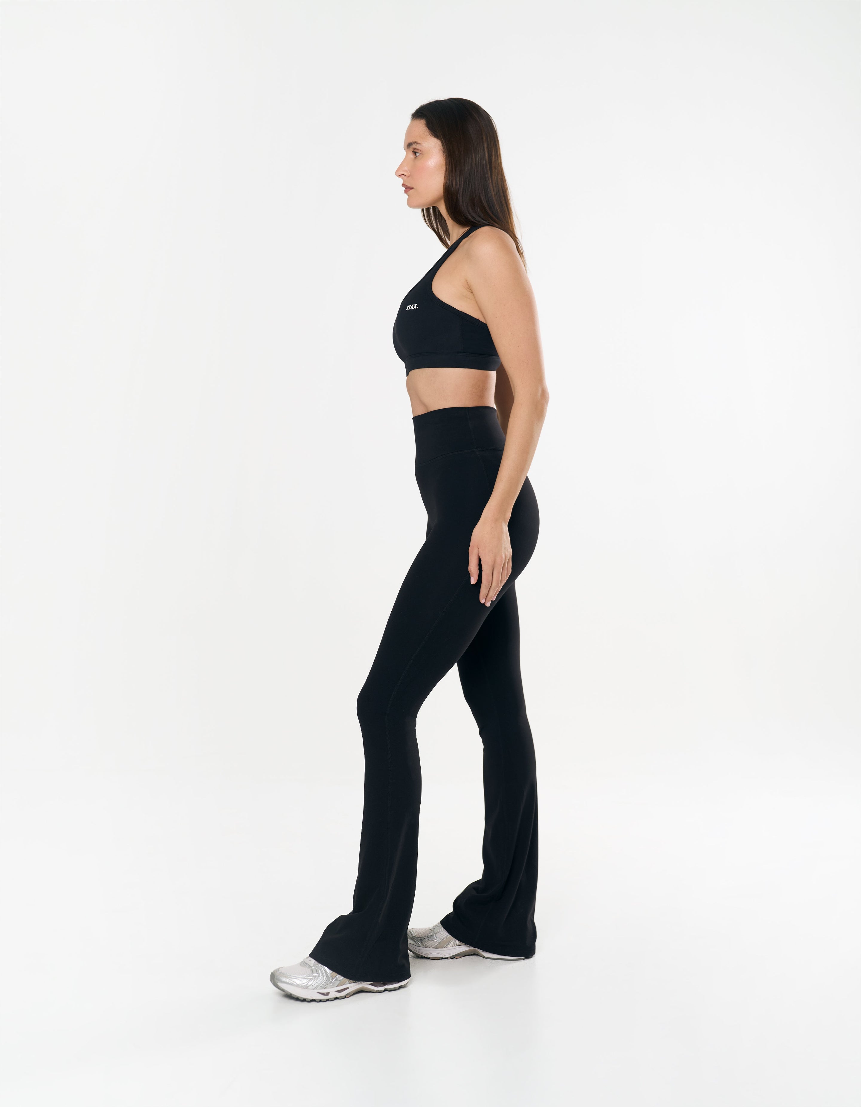 Flare Tights Extra Length NANDEX™ - Black