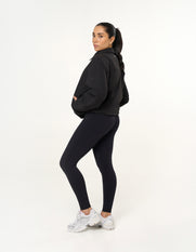 Collared Bomber Jacket - Ink