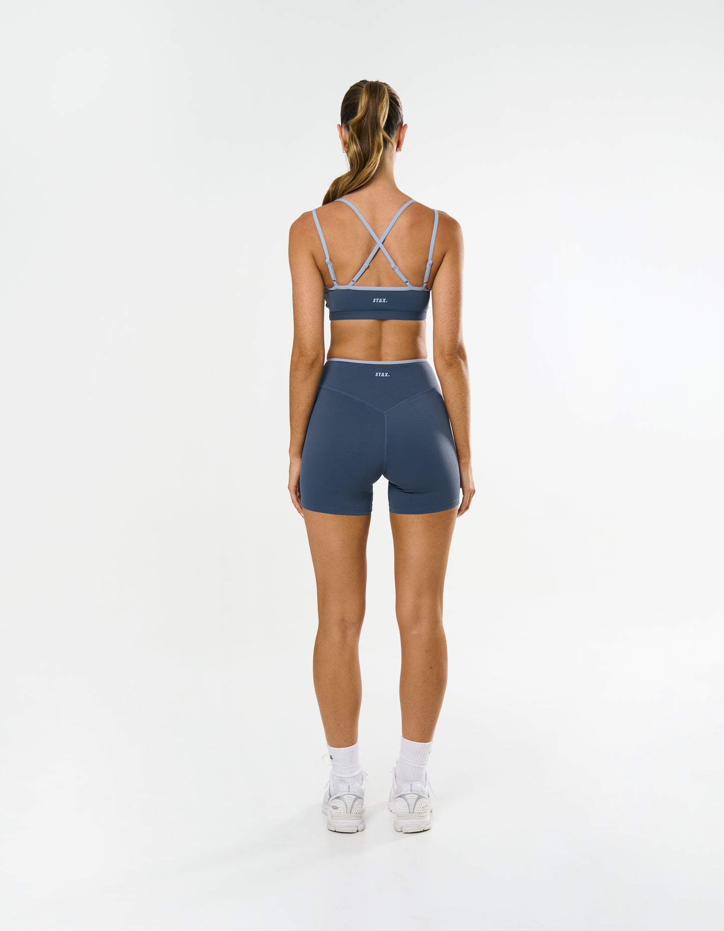 Double Strap Crop Airlyte - Sky