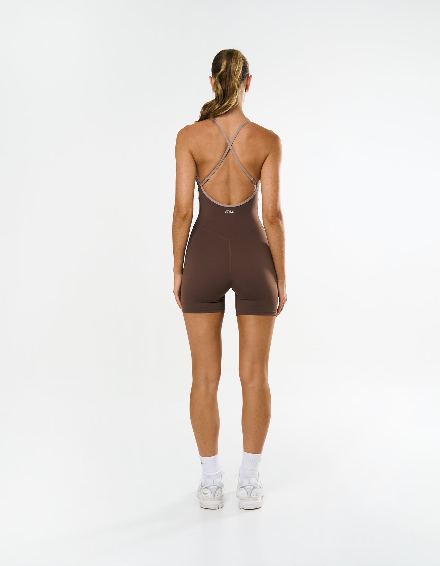 Backless Playsuit Airlyte - Coconut