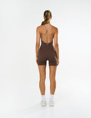 Backless Playsuit Airlyte - Coconut