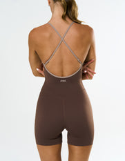 Backless Playsuit Airlyte - Coconut