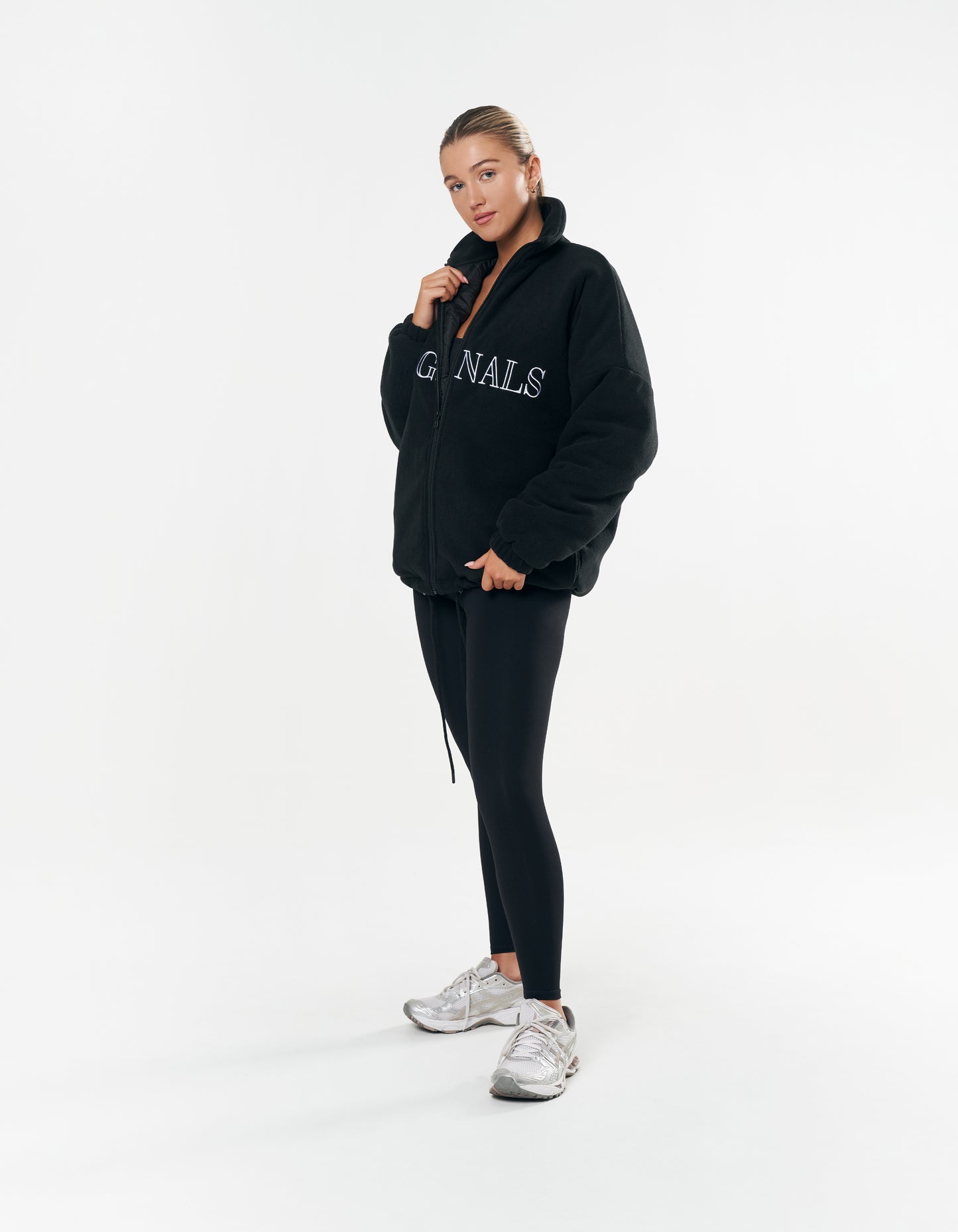 Originals Polar Fleece Jacket- Black