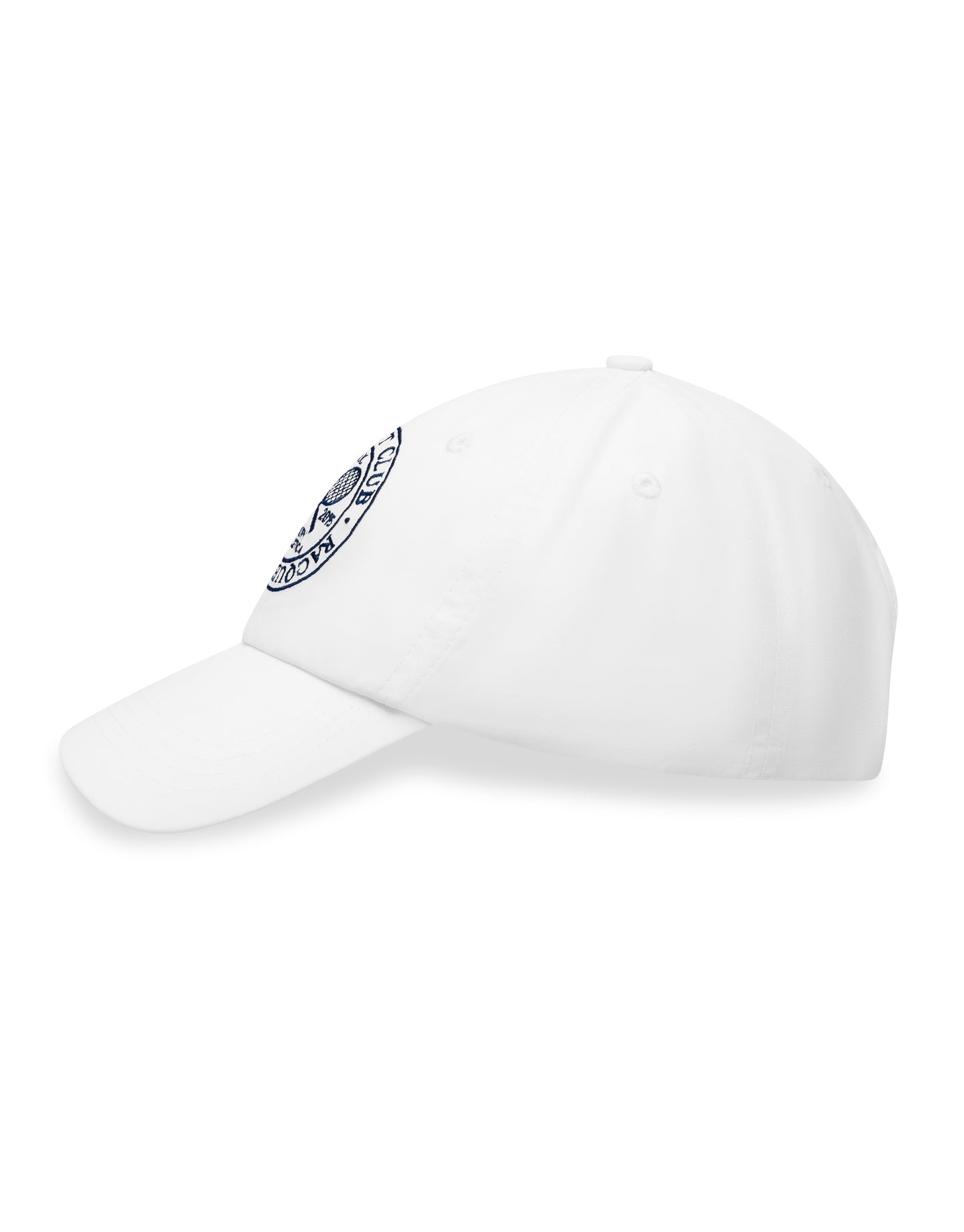 Racquet Club Logo Cap - White