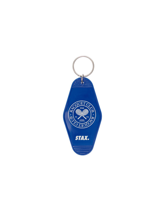 Racquet Club Key Ring- Navy