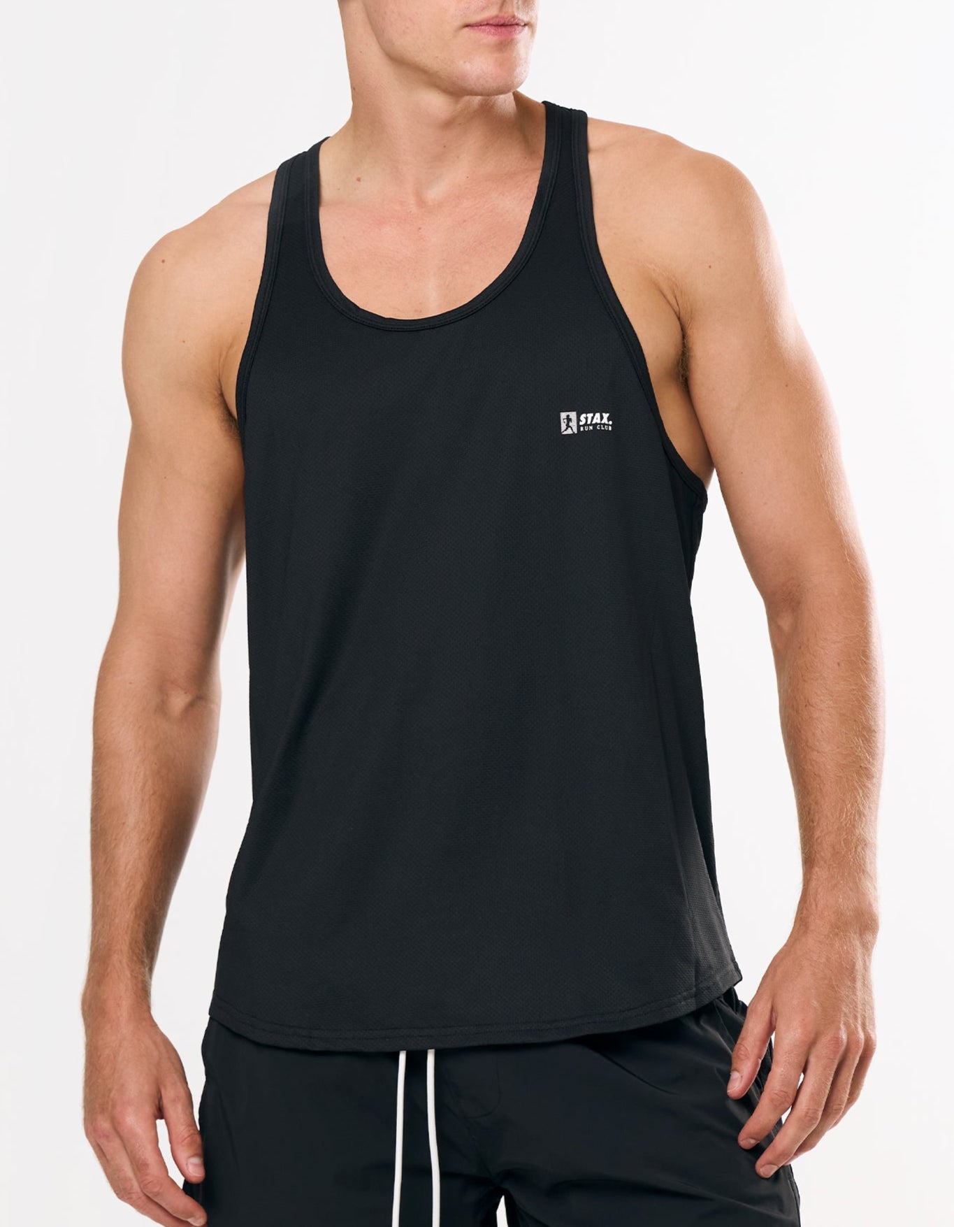 RC3 Mens Sport Singlet - Black