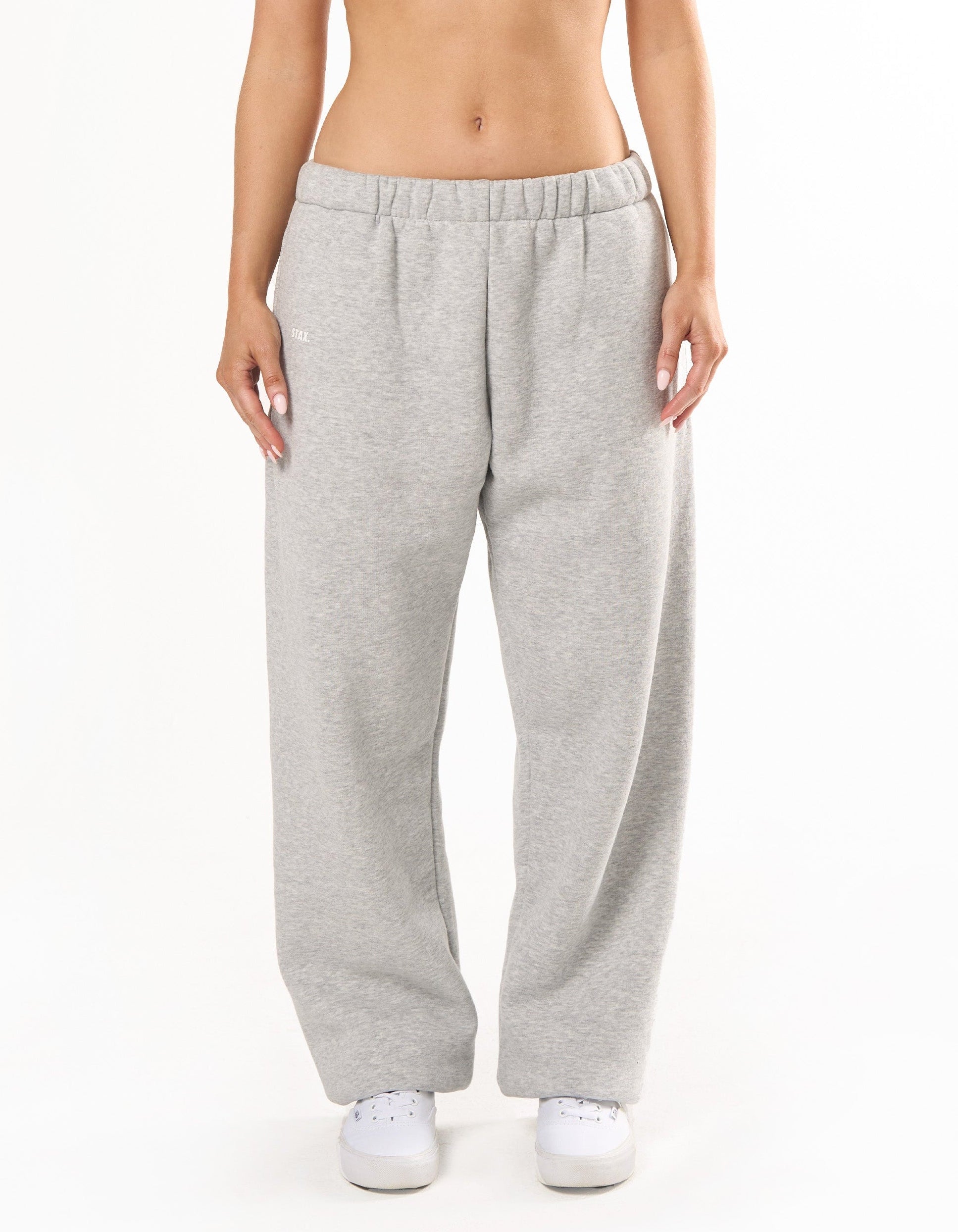 Cuffed Leg Joggers Solfleece® - Grey Marle