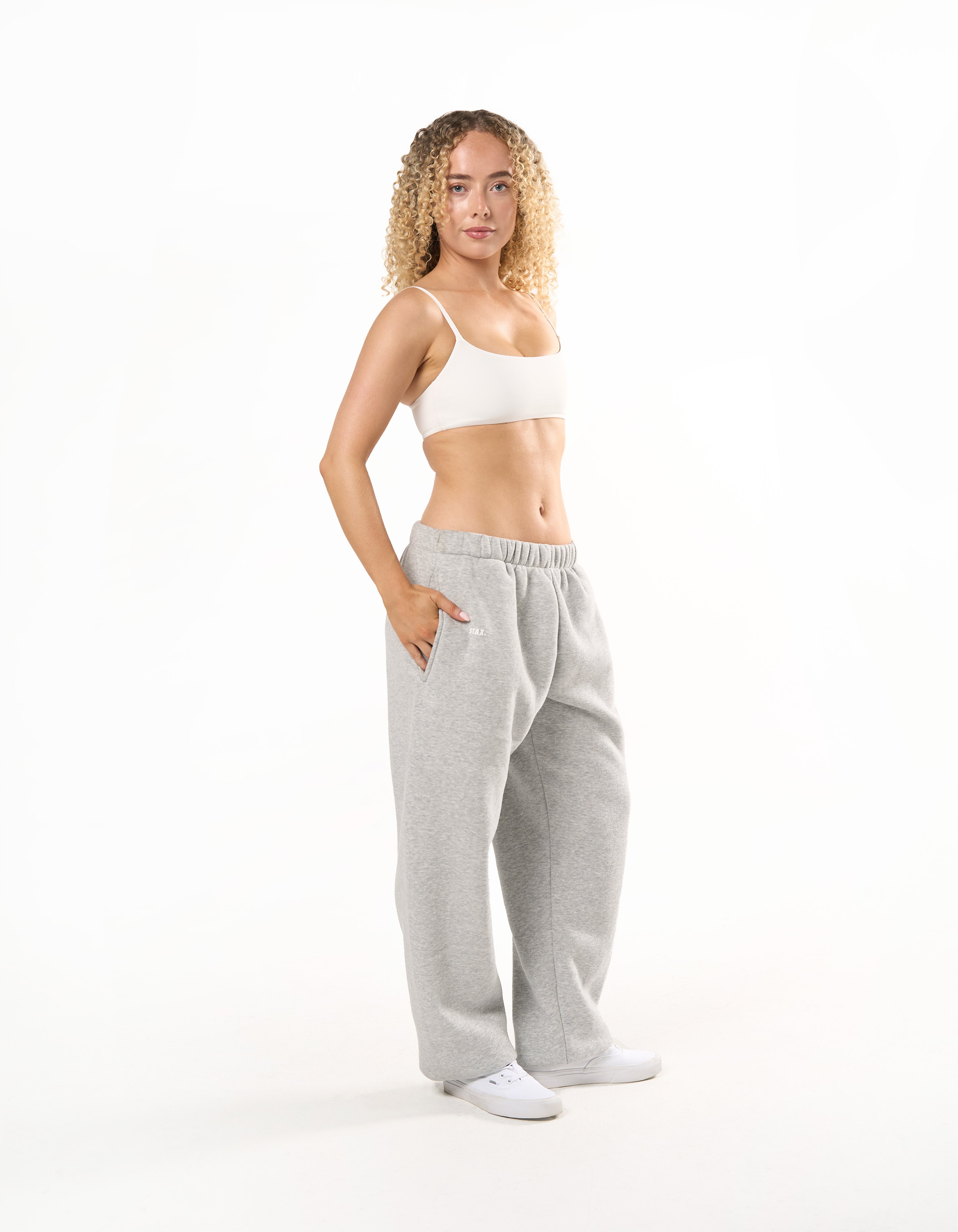 Cuffed Leg Joggers Solfleece® - Grey Marle