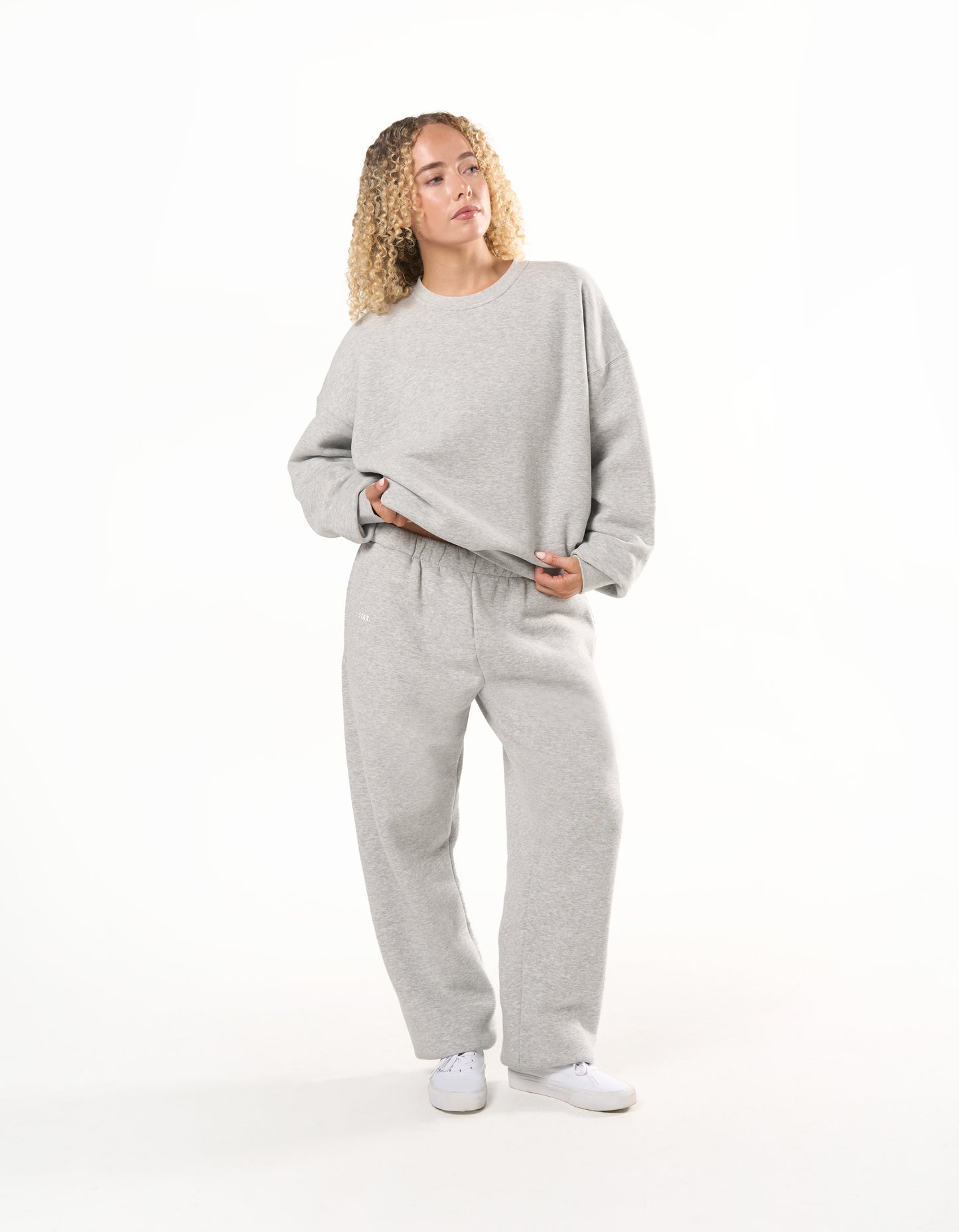 Cuffed Leg Joggers Solfleece® - Grey Marle