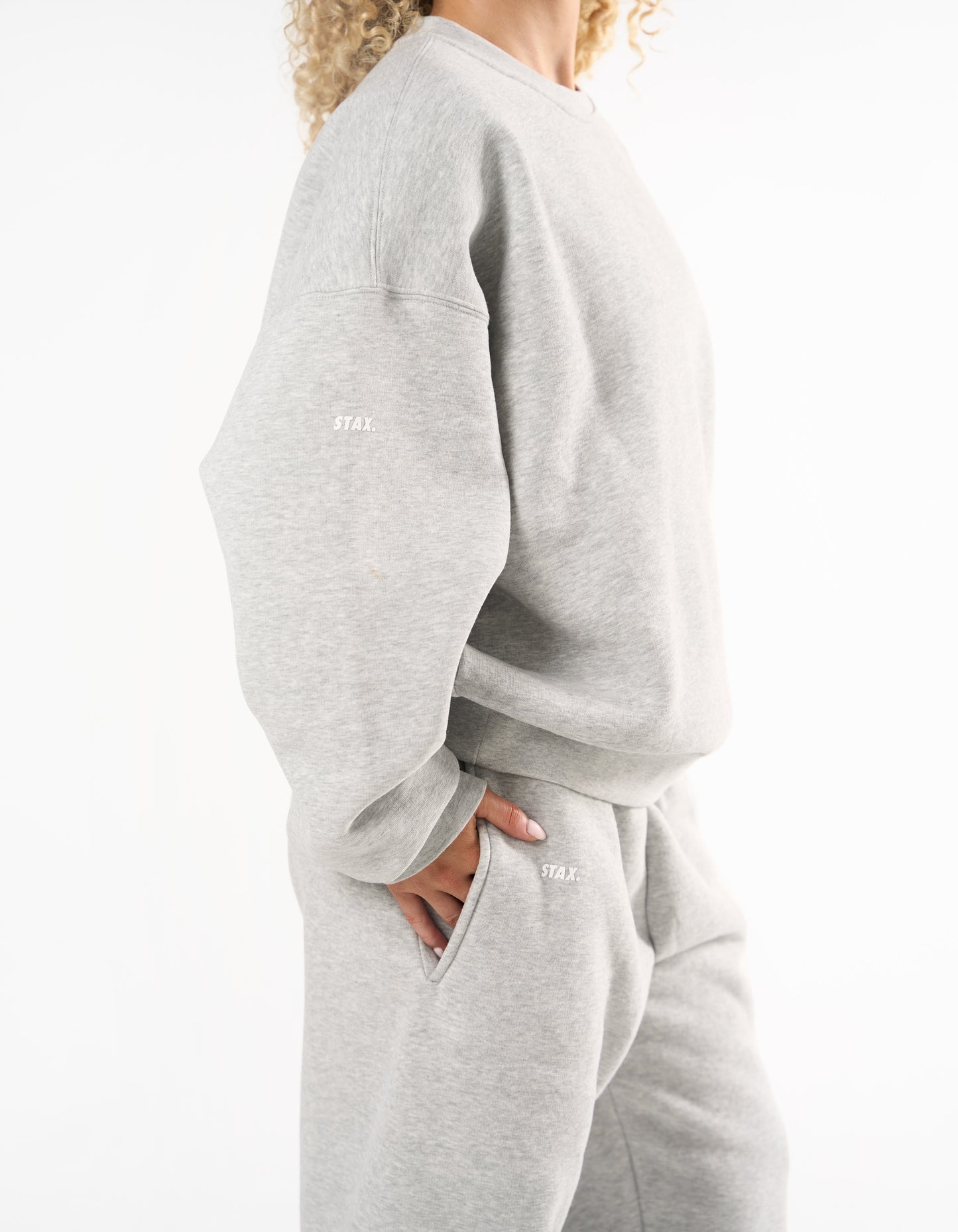 Classic Crew Solfleece® - Grey Marle