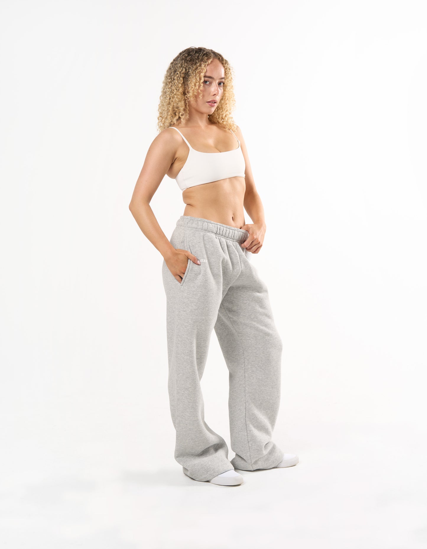 Straight Leg Joggers Solfleece® - Grey Marle