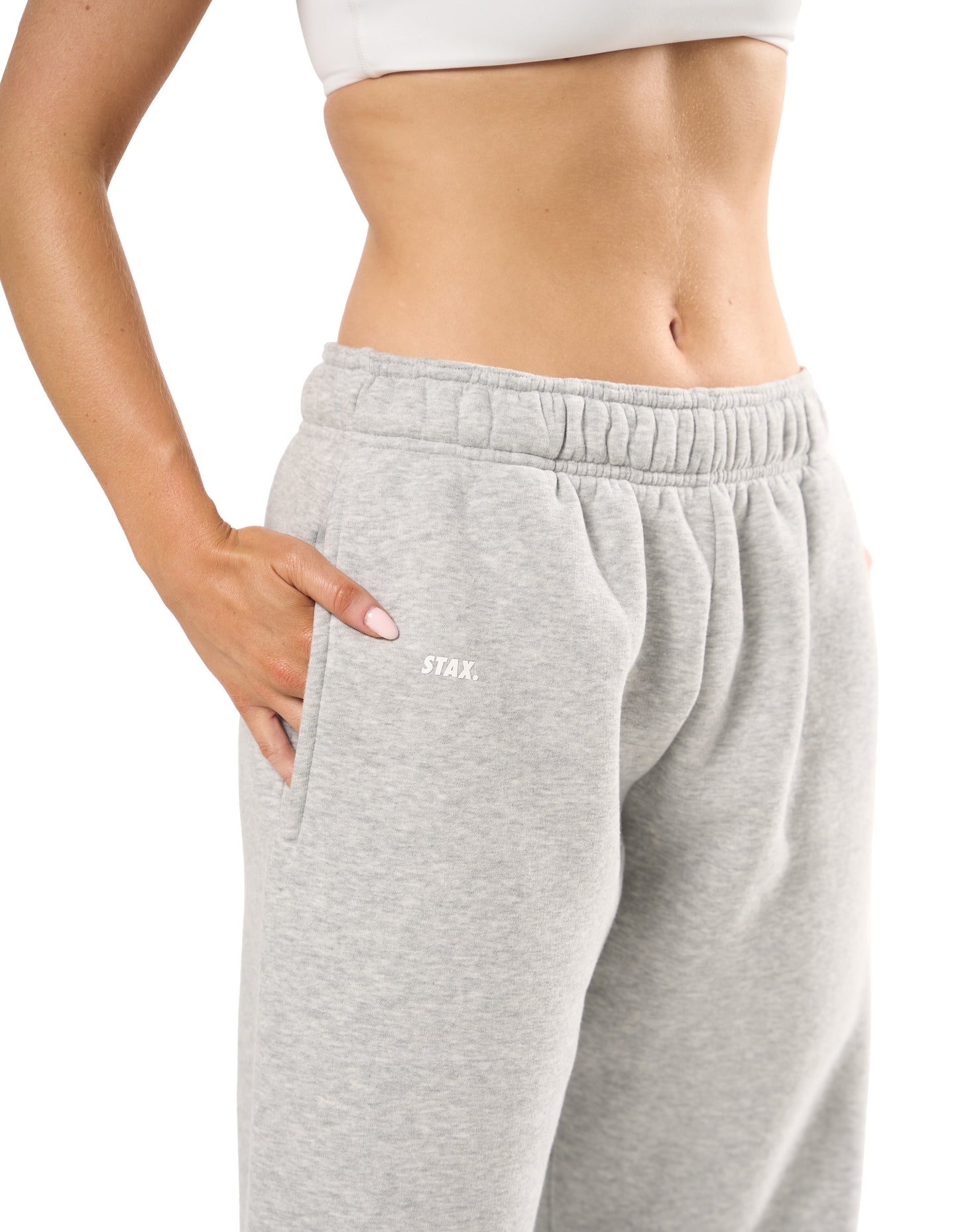 Straight Leg Joggers Solfleece® - Grey Marle