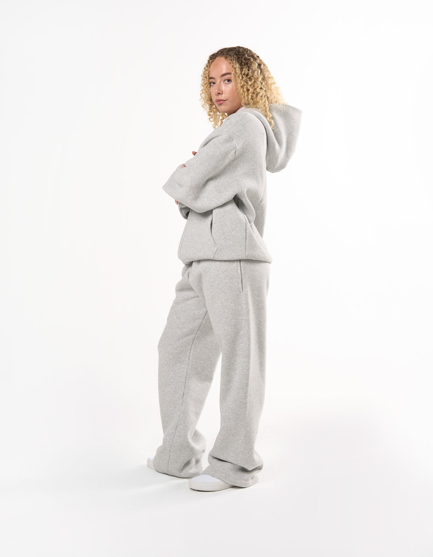 Zip Hoodie Solfleece® - Grey Marle