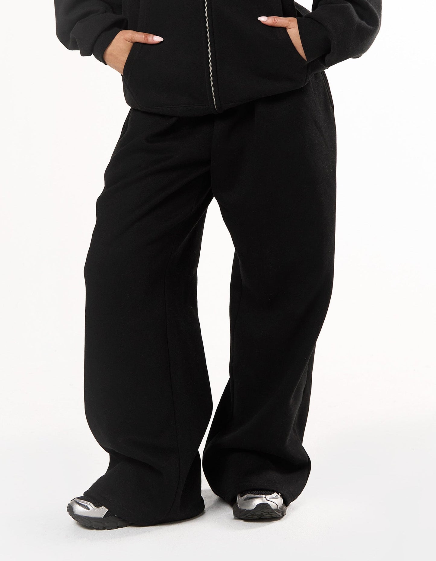 Straight Leg Joggers Solfleece® - Black