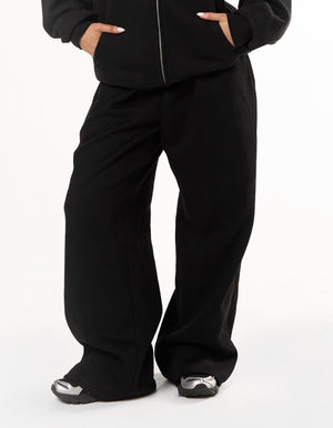 Straight Leg Joggers Solfleece® - Black