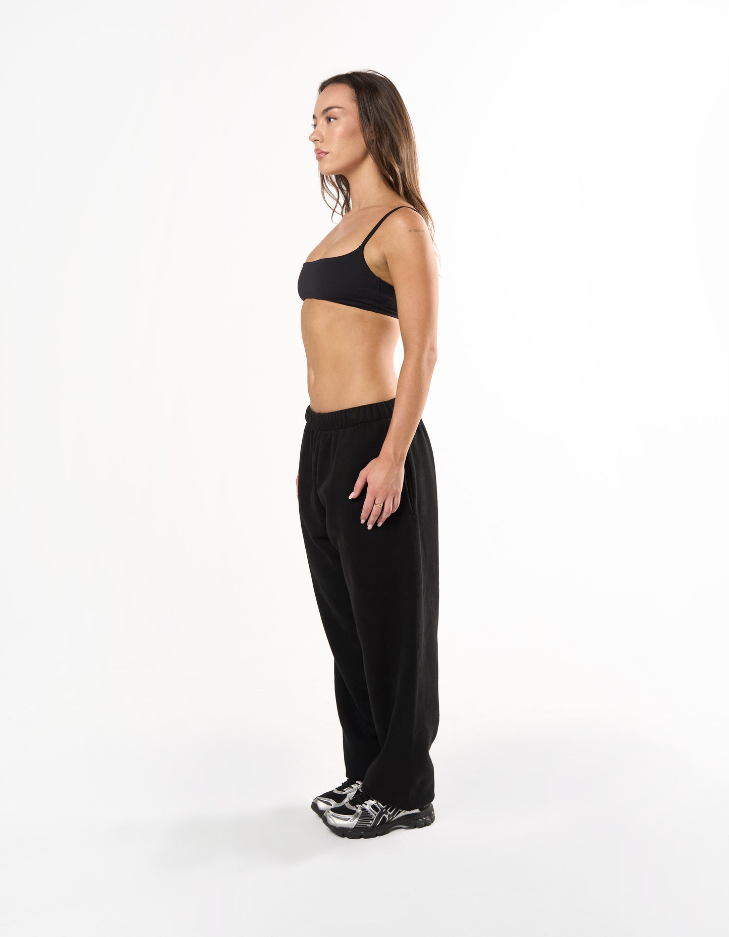Cuffed Leg Joggers Solfleece® - Black