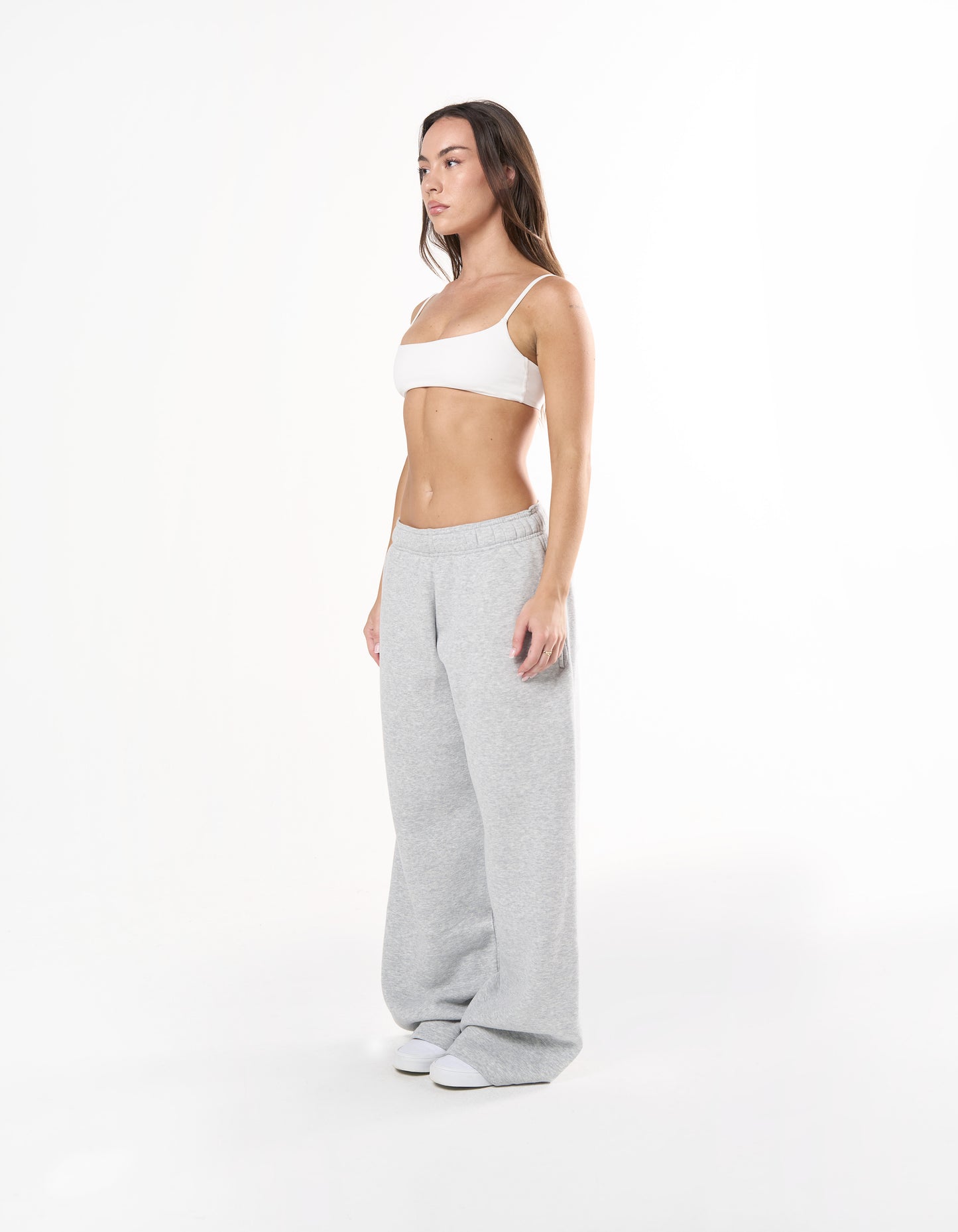 Wide Leg Joggers Solfleece® - Grey Marle
