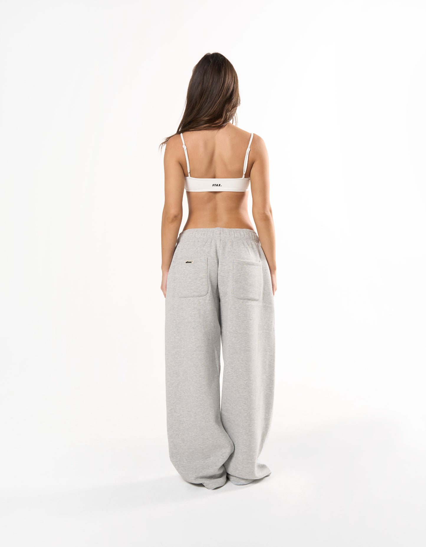 Wide Leg Joggers Solfleece® - Grey Marle
