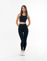 Premium Seamless Layered Crop - Shadow