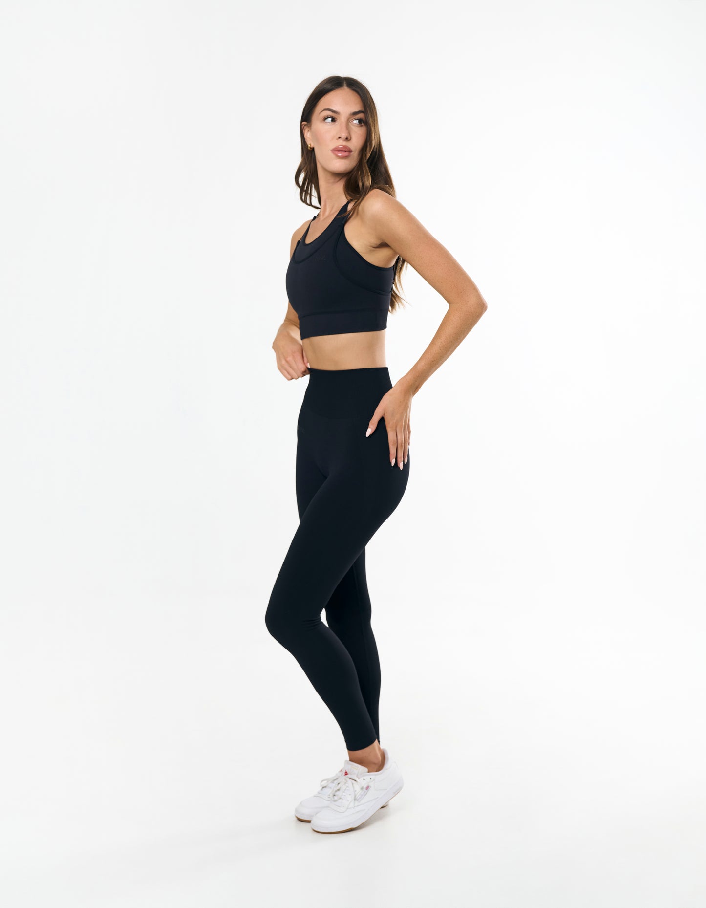 Premium Seamless Layered Crop - Shadow