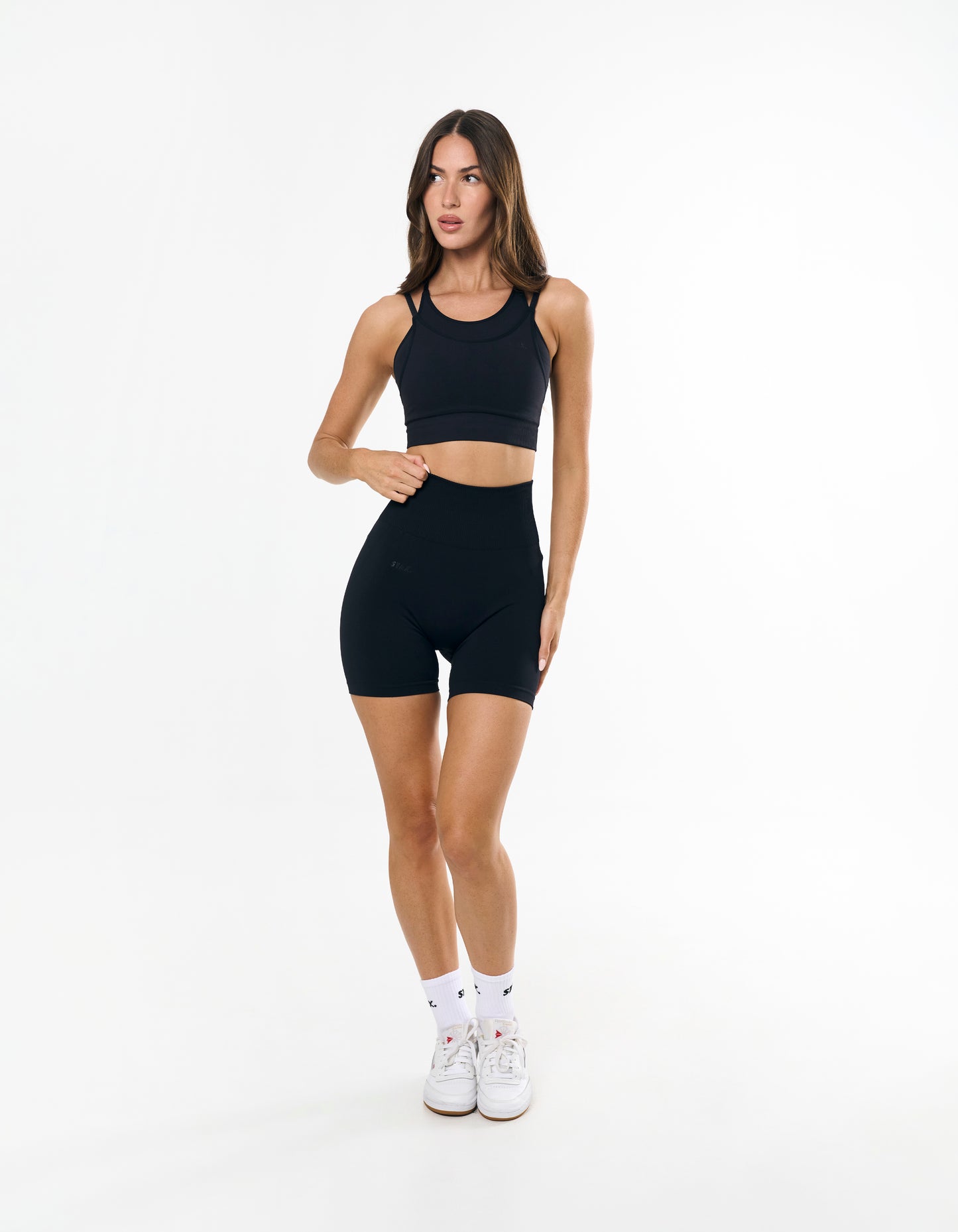 Premium Seamless Layered Crop - Shadow