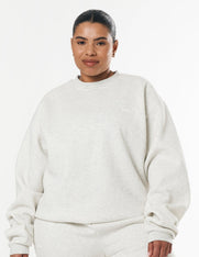 Classic Crew - Light Grey Marle