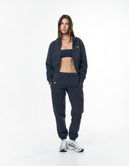 Cropped Zip Hoodie Solfleece® - Vintage Navy
