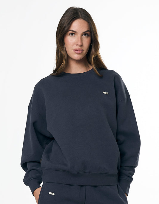 Classic Crew Solfleece™ - Vintage Navy