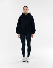 Classic Hoodie - Black/Pink