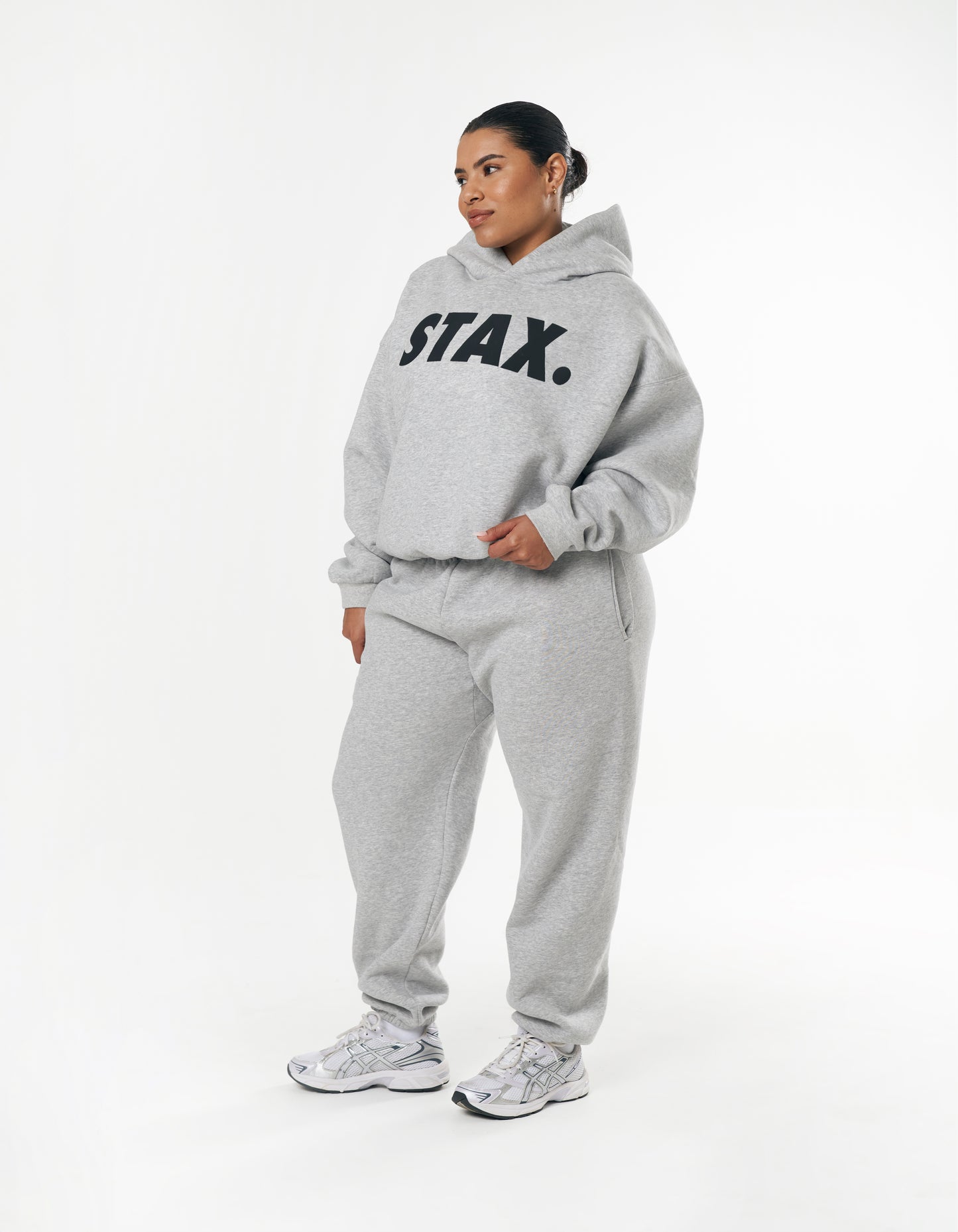 Classic Cuffed Jogger - Dark Grey/Black